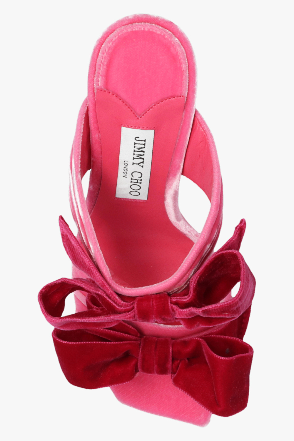 Jimmy Choo 'Flaca' velvet mules | Silver Sneakers Girl